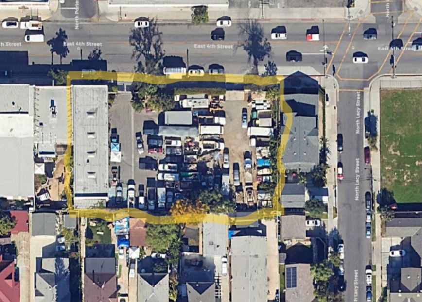 Aerial site view